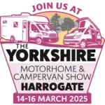 logo for the Yorkshire motorhome and campervan show