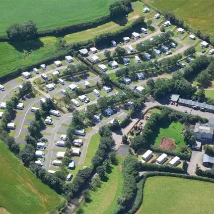 Arial photo of Widdicombe Farm